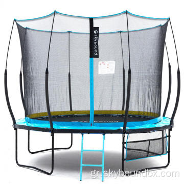 Trampoline 10ft Spressless με διπλό πράσινο ελατήριο μαξιλάρι